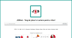 Desktop Screenshot of jobfest.ro