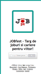 Mobile Screenshot of jobfest.ro